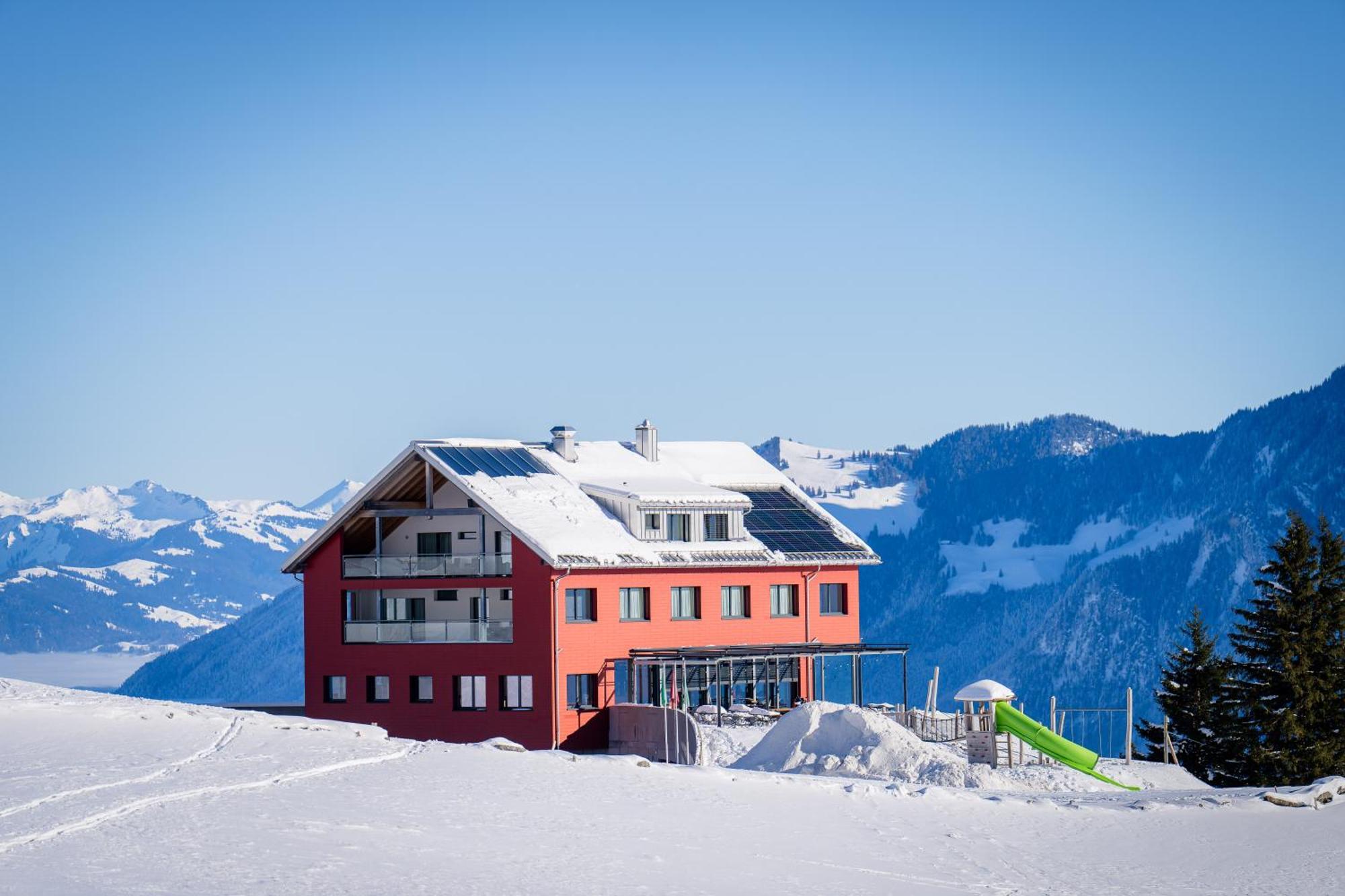 Hotel Restaurant Berghaus Malbun Buchserberg Buchs  Exterior photo